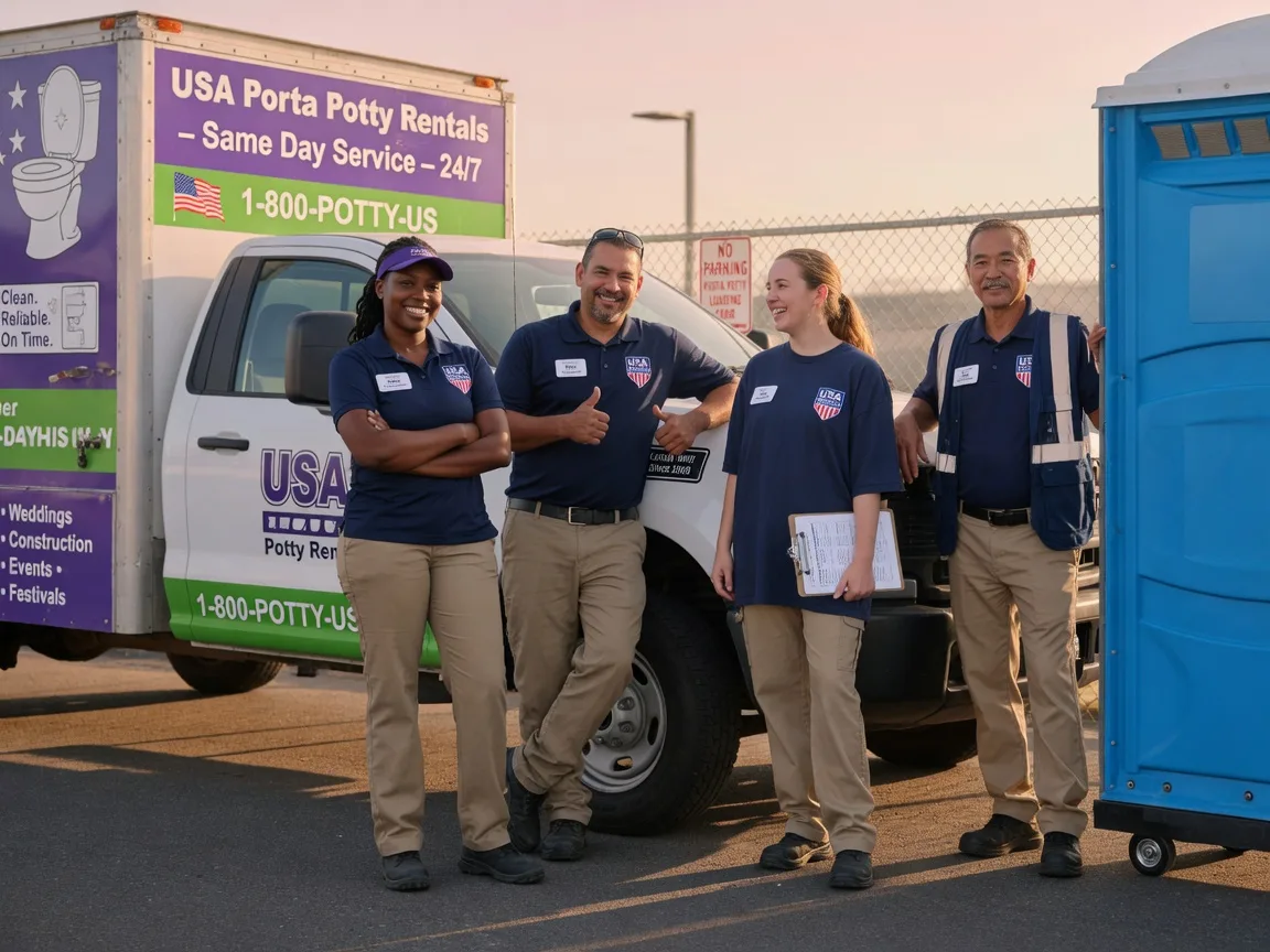 Porta Potty Rental company in Watson, IL